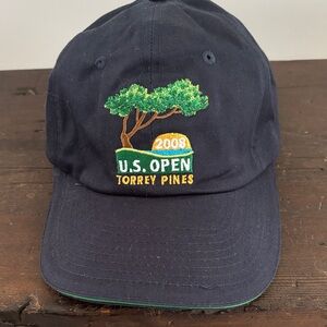 NEW 2008 U.S. Open Torrey Pines Golf Hat - Tiger Woods Era